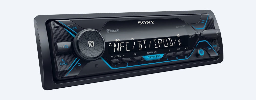 Sony DSX-A410BT receptores multimedia para coche Negro 1 DIN 55 W Si
