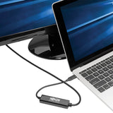 Tripp Lite U444-006-MDP Cable Adaptador USB-C a Mini DisplayPort, 4K 60Hz, Negro, 2 m [6 pies], 3840 x 2160 Pixeles