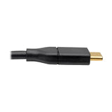 Tripp Lite U444-006-MDP Cable Adaptador USB-C a Mini DisplayPort, 4K 60Hz, Negro, 2 m [6 pies], 3840 x 2160 Pixeles