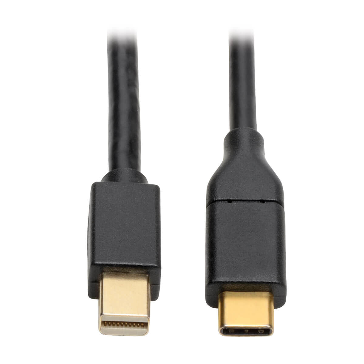 Tripp Lite U444-006-MDP Cable Adaptador USB-C a Mini DisplayPort, 4K 60Hz, Negro, 2 m [6 pies], 3840 x 2160 Pixeles