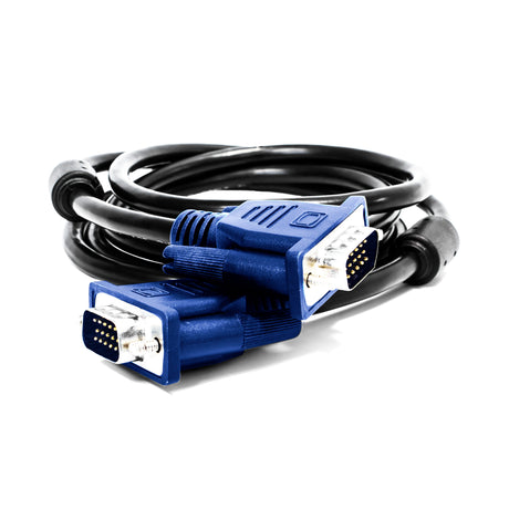 Vorago CAB-106 cable VGA 2 m VGA (D-Sub) Negro, Azul, Macho, Macho | Cables VGA