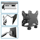 StarTech.com Soporte de Montaje VESA para Clientes Delgados - Caja VESA para Thin Clients - Soporte para Clientes Ligeros soportes para cpu Peana para monitor Escritorio pequeño 5 kg 75 x 75,100 x 100 mm