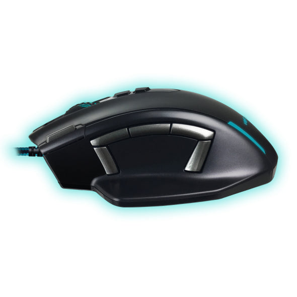 Mouse Vortred Gamer Dominion 11 Botones Programables USB Color Negro
