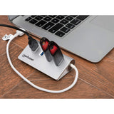 Manhattan Hub USB 3.0 SuperSpeed de 4 Puertos hubs de interfaz USB 3.2 Gen 1 (3.1 Gen 1) Type-A USB 3.2 Gen 1 (3.1 Gen 1
