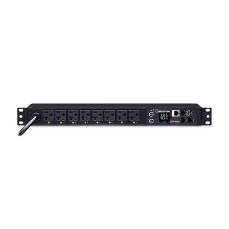 CyberPower PDU41002 Unidades de distribución de energía (pdus) Monitorizado, Conmutado 1U 8 salidas AC