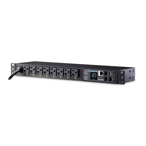 CyberPower PDU41002 Unidades de distribución de energía (pdus) Monitorizado, Conmutado 1U 8 salidas AC