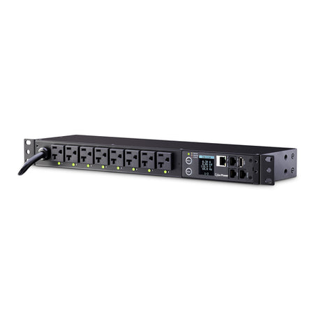 CyberPower PDU41002 Unidades de distribución de energía (pdus) Monitorizado, Conmutado 1U 8 salidas AC