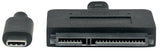 Manhattan Adaptador SATA a USB-C 3.2 SuperSpeed+ Cable USB 3.2 Gen 2 (3.1 Gen 2) USB C SATA Macho/Macho