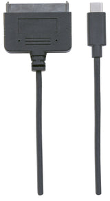 Manhattan Adaptador SATA a USB-C 3.2 SuperSpeed+ Cable USB 3.2 Gen 2 (3.1 Gen 2) USB C SATA Macho/Macho