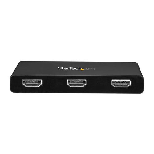 StarTech.com Adaptador USB-C Multimonitor de 3 Puertos - Hub Concentrador MST USB Tipo C a 3 Puertos HDMI - Divisor Spli