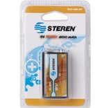Steren BAT-NM-9V pila doméstica Batería recargable Níquel-metal hidruro (NiMH)