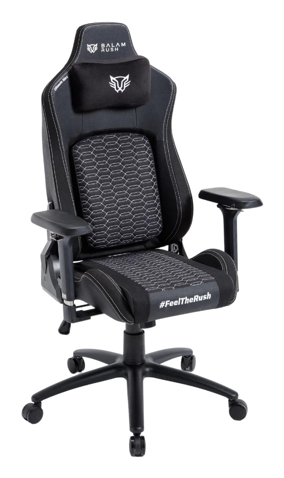Balam Rush Ultimate Max U3 Silla de juegos para PC Negro, 150 kg, Apoyabrazos 4D