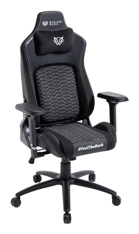 Balam Rush Ultimate Max U3 Silla de juegos para PC Negro, 150 kg, Apoyabrazos 4D