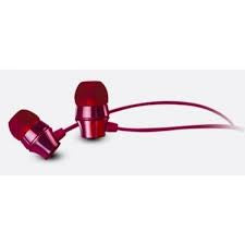 Mobifree MB-02019 auricular y casco Auriculares Alámbrico Dentro de oído Llamadas/Música Borgoña
