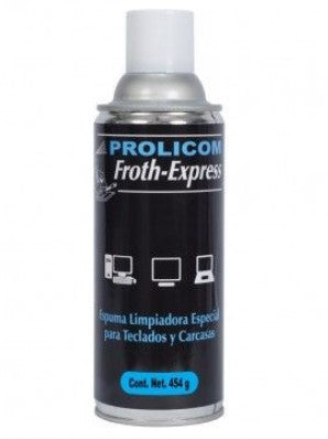Prolicom FROTH-EXPRESS kit de limpieza para computadora Portátil Espuma para limpieza de equipos 454