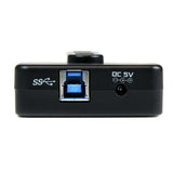 StarTech.com Adaptador Concentrador Hub Ladrón USB 6 Puertos - 2x USB 3.0 -4x USB 2.0 - 1x USB Cargador de 2A Hubs de in