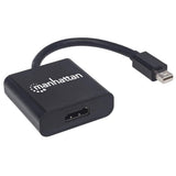 Manhattan Adaptador Activo Mini-DisplayPort a HDMI Cable Derecho Derecho Níquel Mini DisplayPort