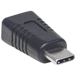 Manhattan Adaptador para Dispositivos USB-C de Alta Velocidad Cable USB C USB Mini-B Macho Hembra