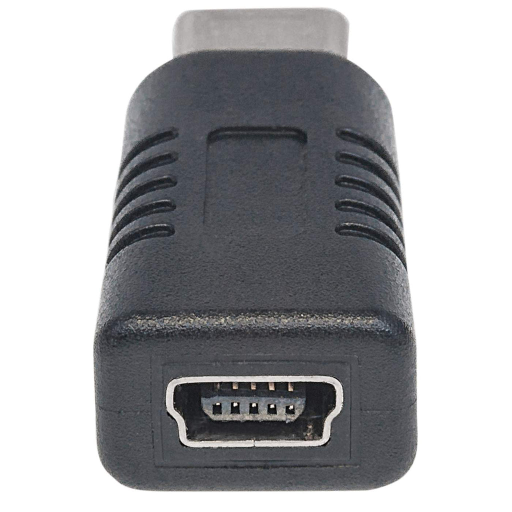 Manhattan Adaptador para Dispositivos USB-C de Alta Velocidad Cable USB C USB Mini-B Macho Hembra