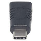 Manhattan Adaptador USB 2.0 de Micro-B a Tipo-C Cable USB C USB Micro-B Macho Hembra