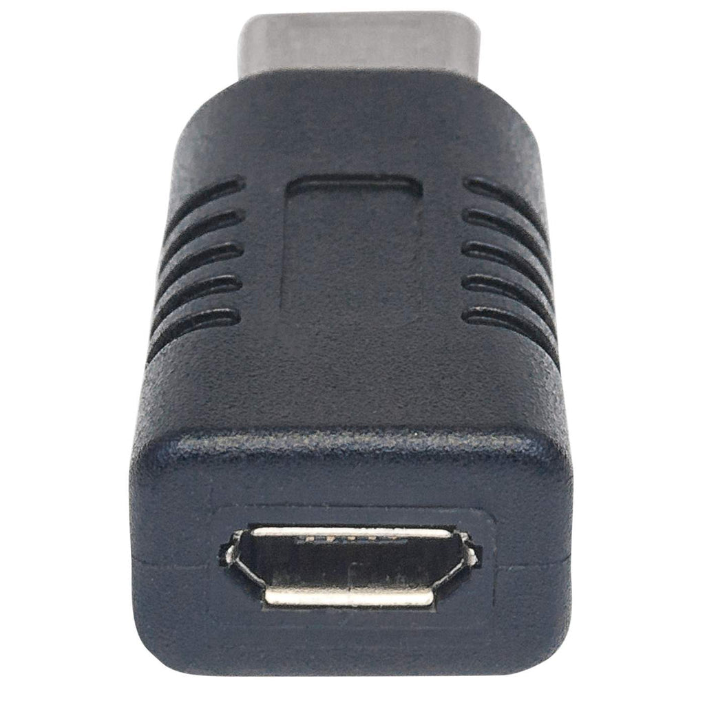 Manhattan Adaptador USB 2.0 de Micro-B a Tipo-C Cable USB C USB Micro-B Macho Hembra