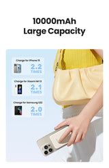 Ugreen 25208 batería externa 10000 mAh Cargador inalámbrico Beige