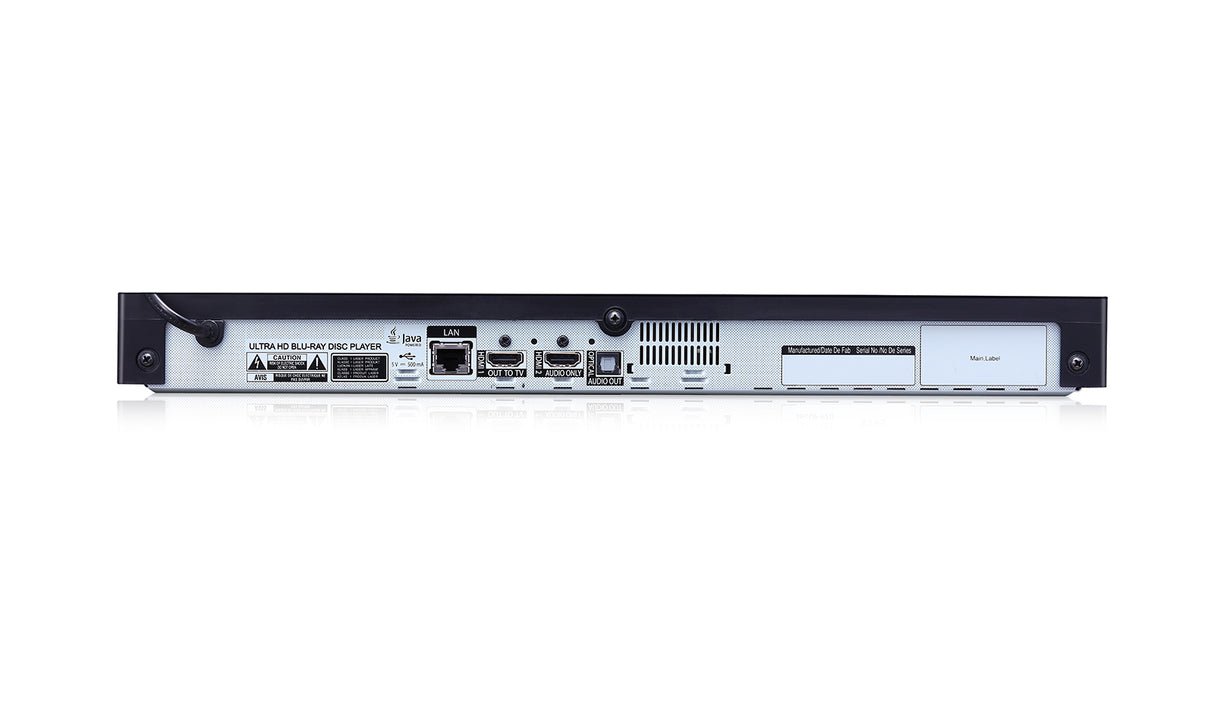 LG UP970 reproductores de cd/blu-ray 4K Ultra HD NTSC, PAL 1080p, 2160p, 720p Si