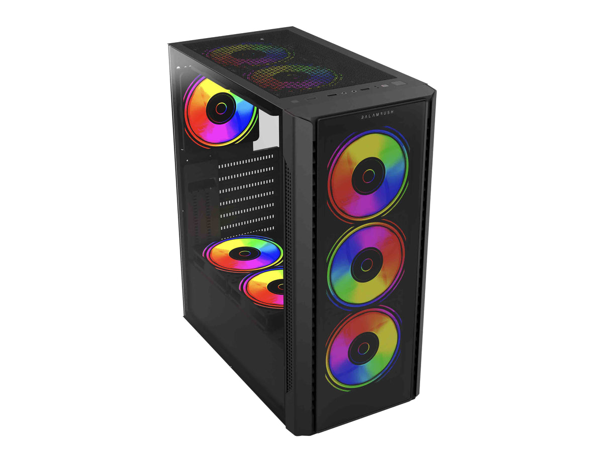 Balam Rush Dragonfly Crystal GM745 Midi Tower Negro