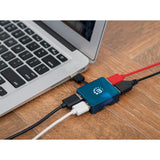 Manhattan Micro Hub USB de Alta Velocidad 2.0 hubs de interfaz USB 3.2 Gen 1 (3.1 Gen 1) Type-A USB 3.2 Gen 1 (3.1 Gen 1