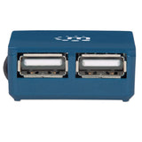 Manhattan Micro Hub USB de Alta Velocidad 2.0 hubs de interfaz USB 3.2 Gen 1 (3.1 Gen 1) Type-A USB 3.2 Gen 1 (3.1 Gen 1