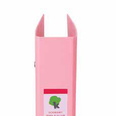 Techmakro KITCARP20-1RS carpeta Cartón, Cloruro de polivinilo (PVC) Rosa Carta, Folder de archivo convencional, 250 hoja