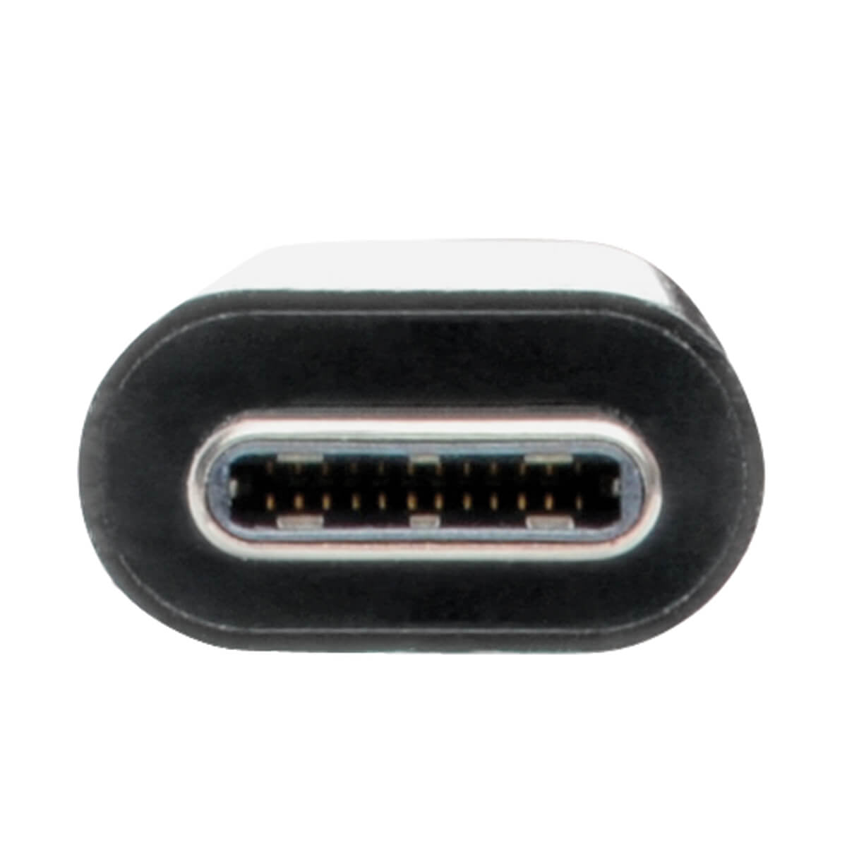 Tripp Lite U444-06N-DGUB-C Adaptador multipuerto USB-C, DVI, puerto Hub USB 3.x (5 Gbps), Gbe y Carga PD, Negro