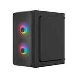 Acteck Doom Pro Crystal GI730 Mini Tower Negro 600 W, Mini-ATX, Mini-ITX, Metal