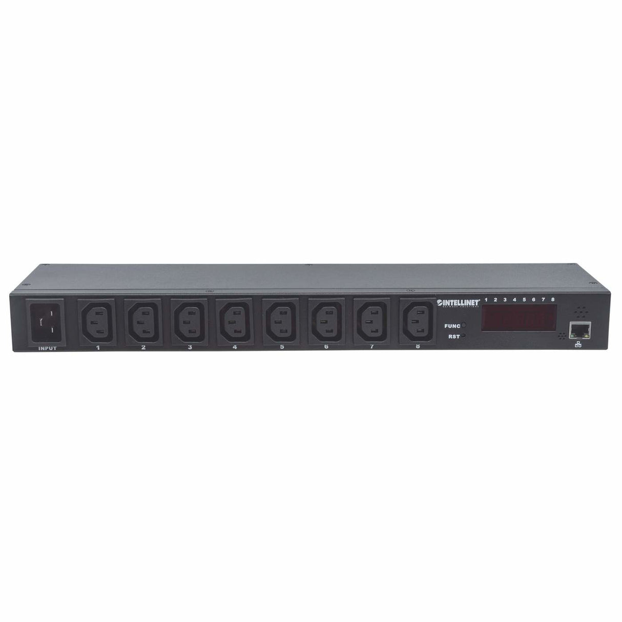BARRA INT PDU 8 CONT 1U RACK/GAB INTELIGENTE