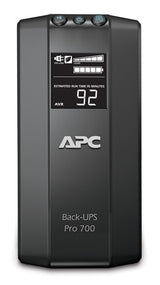 APC BR700G sistema de alimentación ininterrumpida (UPS) 0.7 kVA 420 W, 355 J, NEMA 5-15R, Sealed Lead Acid (VRLA)