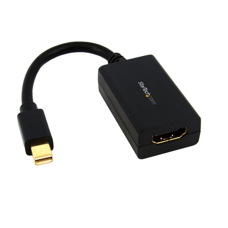 StarTech.com Adaptador Mini DisplayPort a HDMI - 1080p - Monitor/Pantalla/TV Mini DP a HDMI - Dongle Convertidor de Vídeo Pasivo mDP 1.2 a HDMI - La Versión Mejorada es MDP2HDEC Cable Derecho Derecho 0,13 m Mini DisplayPort