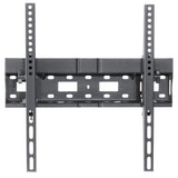 Manhattan Soporte Universal de Pared para Pantalla Plana, con Inclinación y Área de Almacenamiento Monitor Negro