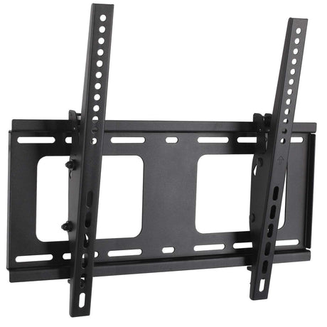 Manhattan Soporte para TV, de pared, con inclinación, pantallas planas de 32" a 55" de máximo 80 kg Monitor Negro
