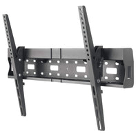 Manhattan Soporte para TV, de pared, con inclinación, pantallas planas de 37" a 70" de máximo 35 kg, con área de almacén / repisa integrada Monitor Negro