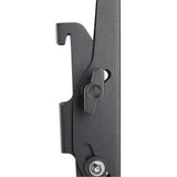 Manhattan Soporte para TV, de pared, con inclinación, pantallas planas de 37" a 70" de máximo 35 kg, con área de almacén / repisa integrada Monitor Negro