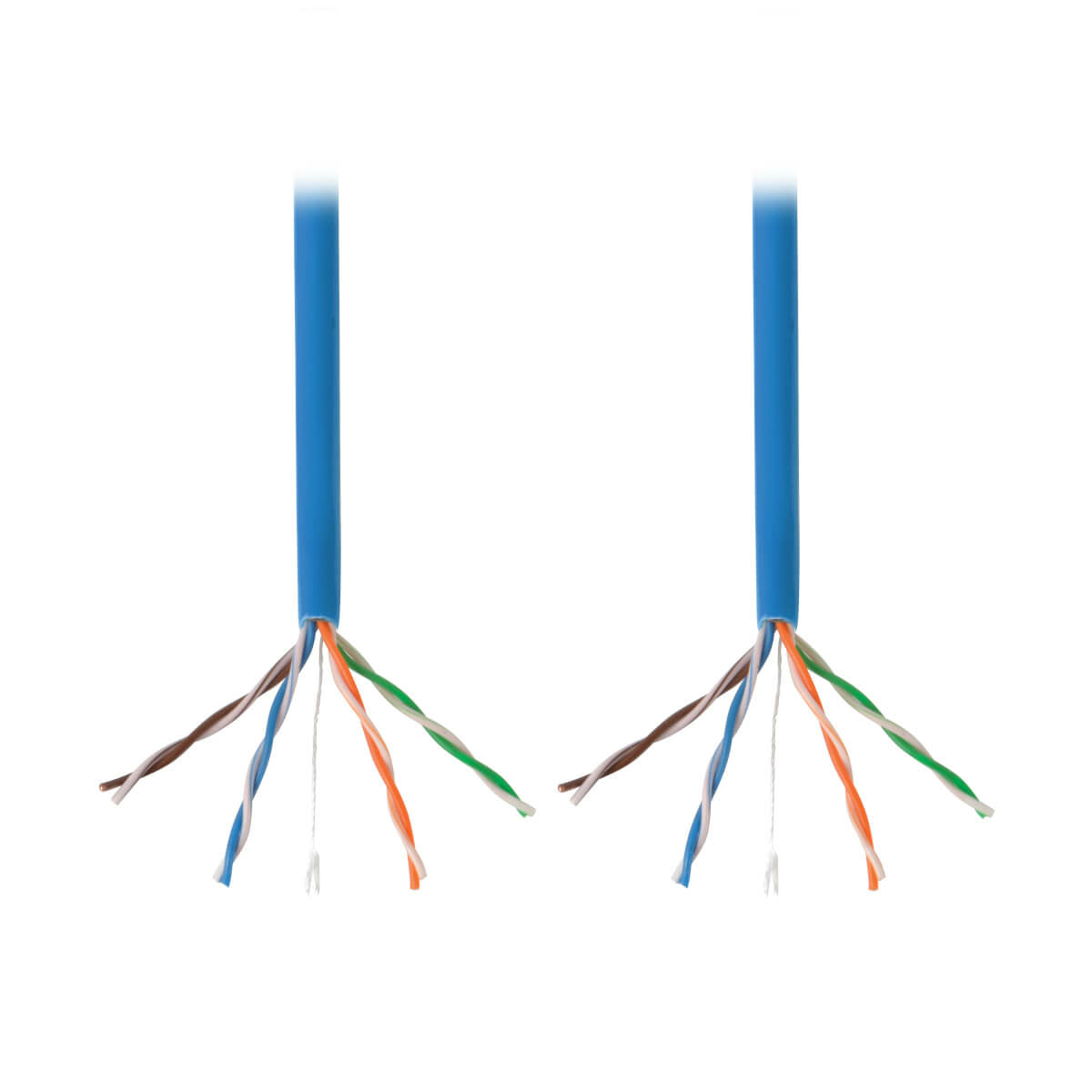 Tripp Lite N022-01K-BL Cable Ethernet a Granel de PVC (UTP) con Núcleo Sólido Cat5e 350 MHz - Azul, 304.8 m [1000 pies],