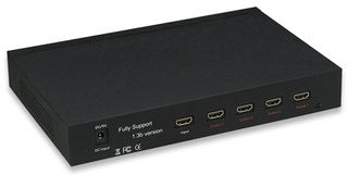 Manhattan 4-port HDMI Splitter divisores de vídeo HDMI 4x HDMI 4 1x HDMI M, 4x HDMI FM