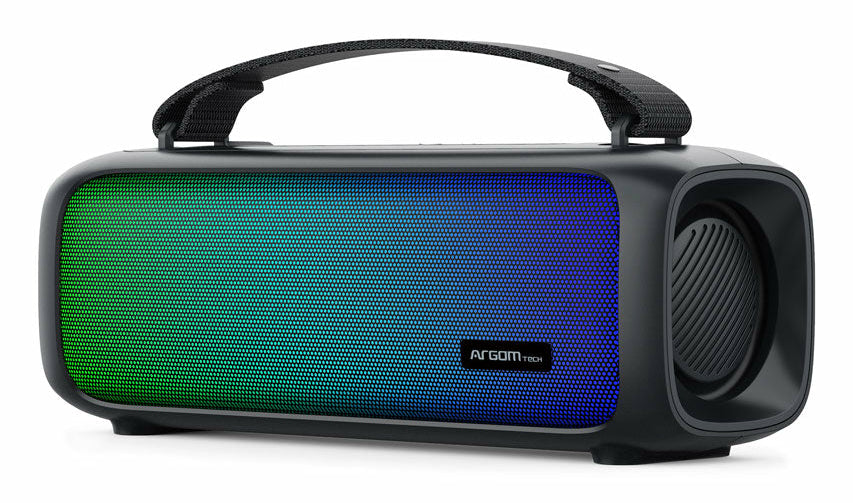 ArgomTech Radyon Air Altavoz de fiesta Negro 8 W, 2.0 canales, 80 - 20000 Hz, 4 Ohmio