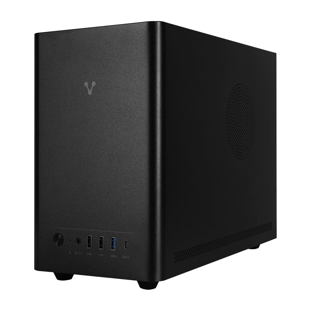 Vorago GAB-210-BK gabinete de computadora Midi Tower Negro 500 W, Micro ATX, Mini-ATX