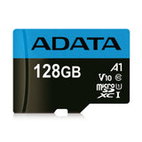 Memoria Flash Adata AUSDX128GUICL10A1-RA1, 128GB MicroSDXC UHS-I Clase 10, con Adaptador