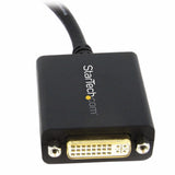 StarTech.com Adaptador de Video DisplayPort a DVI - Convertidor Externo DP - Hasta 1920x1200 - Cable Pasivo, 0.152 m, Macho, Hembra