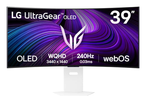 39GX90SA-W - LG 39GX90SA-W Monitor 99,1 cm (39") 3440 x 1440 Pixeles Wide Quad HD OLED Blanco