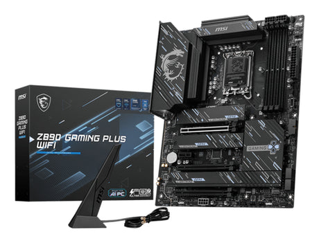 MSI Z890 GAMING PLUS WIFI placas base Intel LGA 1851 (Socket V1) Intel Core Ultra (Series 2) LGA 1851