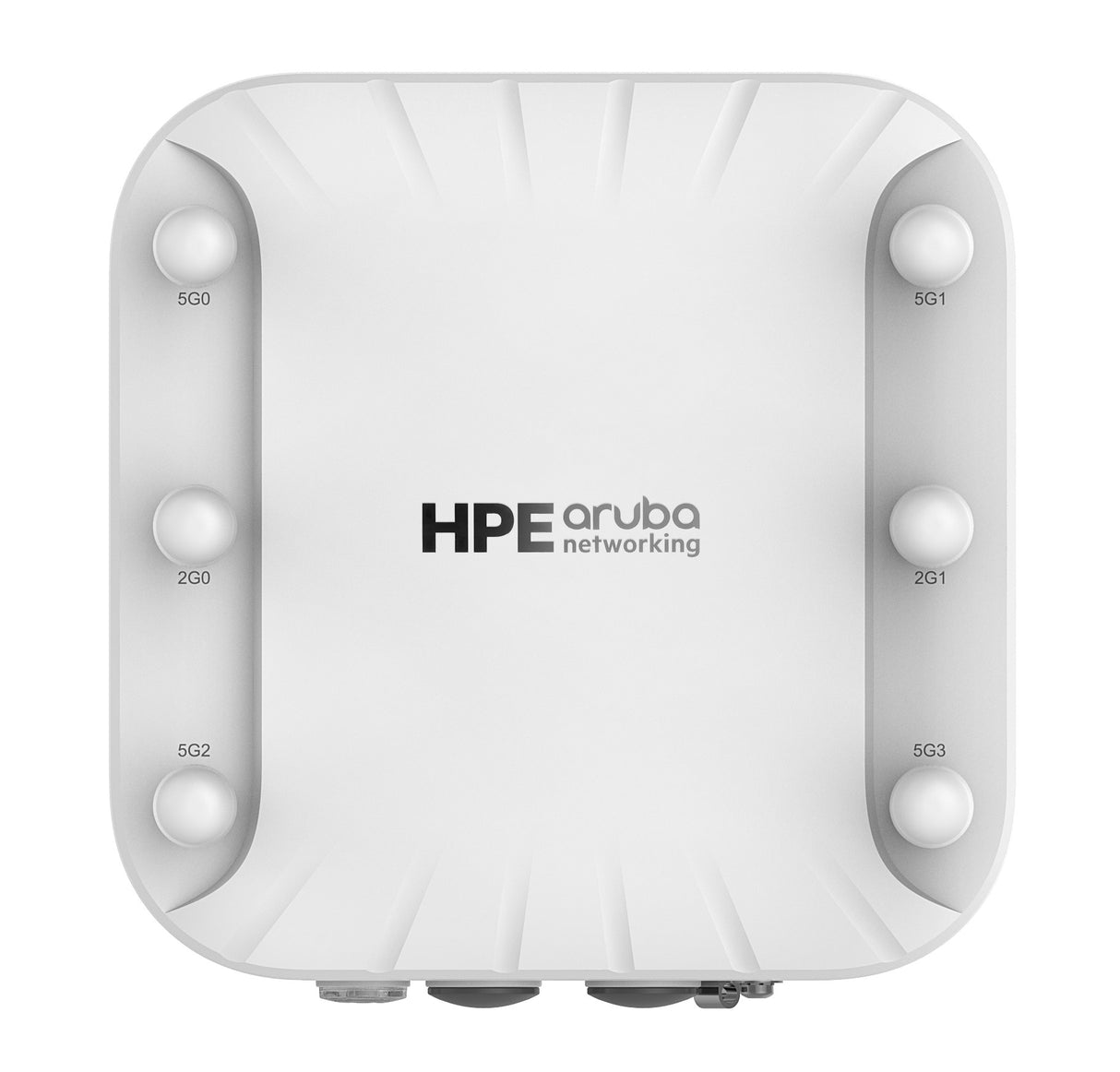 HPE Aruba Networking AP-518 (RW) Dual Radio 4x4/2x2 Wi-Fi 6 6xRPSMA Connectors Hardened AP, 2.4 GHz, 5 GHz, 1000