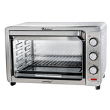 Horno Tostador Koblenz HKM-1500 S 32 L, 1500 W, Parrilla Giratoria, Acero Inox